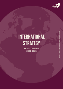 21657 INTERNATIONAL STRATEGY - RFSU:s Direction 2022-2025