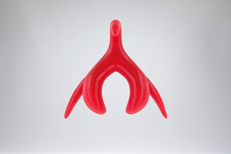 65487 Röd Klitoris i 3D